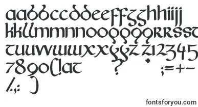 Fairies font – celtic Fonts