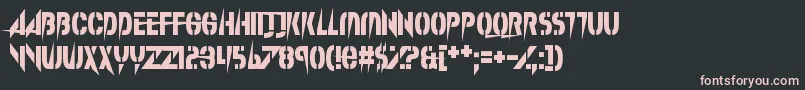 SplinterWonderland Font – Pink Fonts on Black Background