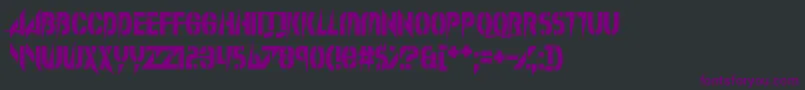 SplinterWonderland Font – Purple Fonts on Black Background