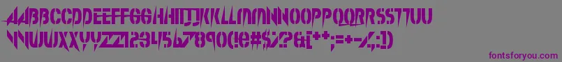SplinterWonderland Font – Purple Fonts on Gray Background