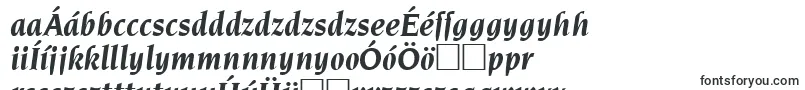 Шрифт NeuvareseRegular – венгерские шрифты