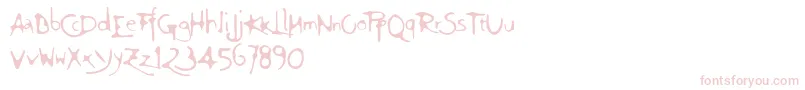 Ft75 Font – Pink Fonts on White Background