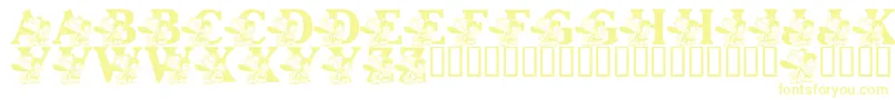 LmsPebblesAndBamBam Font – Yellow Fonts