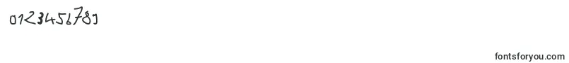 Karlasabcstart Font – Fonts for Numbers and Digits
