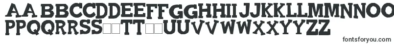 Quadrophonic-Schriftart – rumänische Schriften