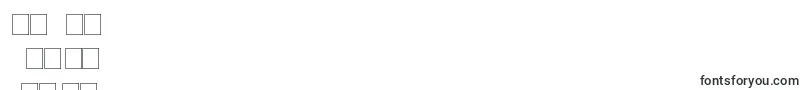 フォントQuadrophonic – タタール文字