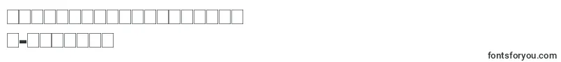 Quadrophonic-Schriftart – hebräische Schriften