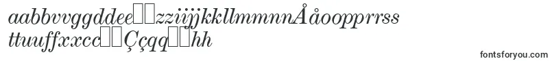 ModestoItalic-fontti – uzbekin fontit