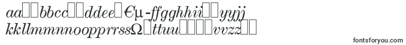 fuente ModestoItalic – fuentes lituanas