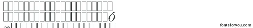 Czcionka ModestoItalic – ujgurskie czcionki