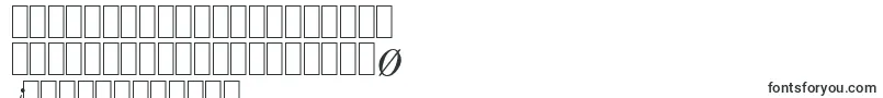 ModestoItalic-Schriftart – sindhi Schriften