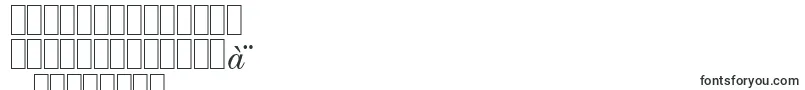 fuente ModestoItalic – fuentes punjabi