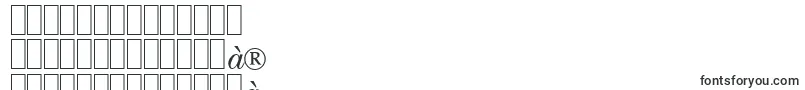 Czcionka ModestoItalic – tamilskie czcionki