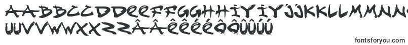 Шрифт Fightkid – фризские шрифты