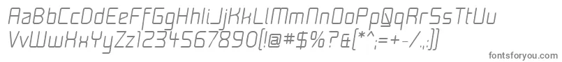 Moon15i Font – Gray Fonts