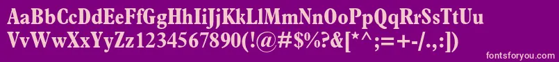 Lisätietoja PlantinstdBoldcondensed-fontista PlantinstdBoldcondensed-fontti – vaaleanpunaiset fontit violetilla taustalla