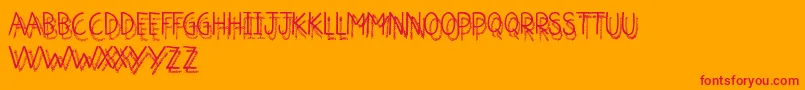 Подробнее о шрифте ShadowJumper Шрифт ShadowJumper – красные шрифты на оранжевом фоне