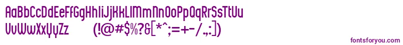 Шрифт BiscuitProDemo – фиолетовые шрифты