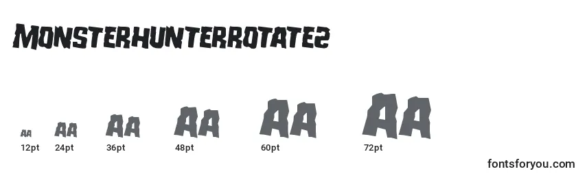 Размеры шрифта Monsterhunterrotate2