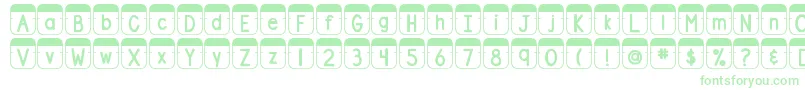 DjbFileFolderTabs Font – Green Fonts