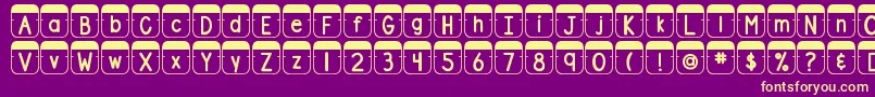 Подробнее о шрифте DjbFileFolderTabs Шрифт DjbFileFolderTabs – жёлтые шрифты на фиолетовом фоне