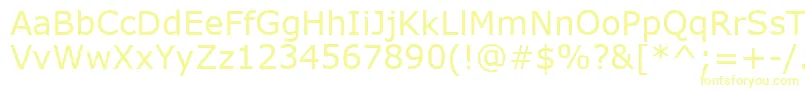 VerdanaKoi8 Font – Yellow Fonts