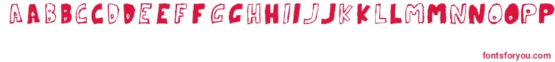 ParanoidRabbitErcTryout2008 Font – Red Fonts