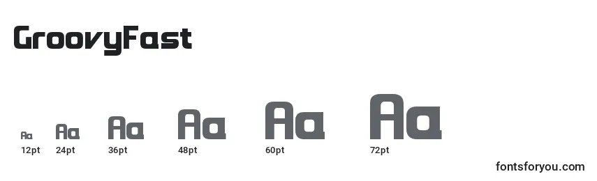GroovyFast Font Sizes
