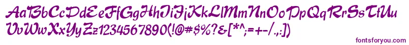 Express Font – Purple Fonts
