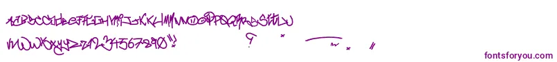 CrazyWriterz Font – Purple Fonts