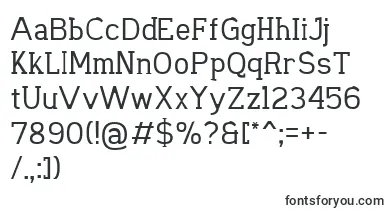 CarvedRock font – flat Fonts