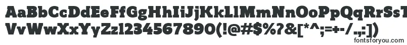 Czcionka ReganslabUltra – rosta typografia