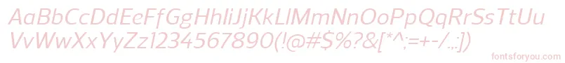 ReganMediumitalic Font – Pink Fonts