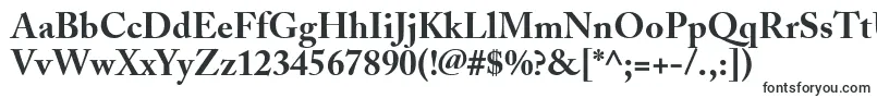 AdobeCaslonBold Font – Big Fonts