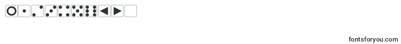 DpolySixSider Font – Fonts for Numbers and Digits