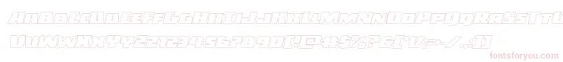 Darkallianceoutital Font – Pink Fonts