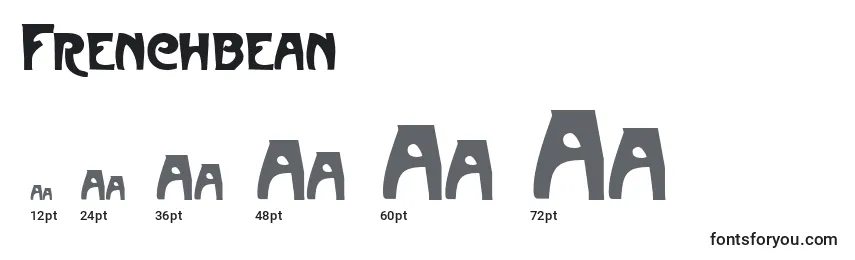 Frenchbean Font Sizes