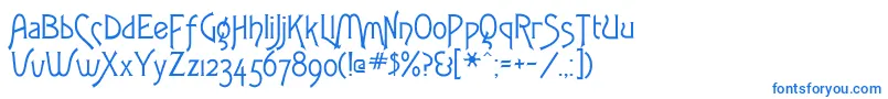 Fletchergothicflf Font – Blue Fonts