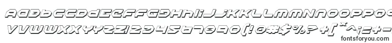 Шрифт HaloShadowItalic – 3D шрифты