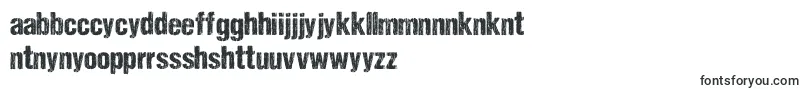 DccSharpDistressBlackByDccanim-Schriftart – ruandische Schriften