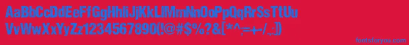 More about DccSharpDistressBlackByDccanim Font DccSharpDistressBlackByDccanim Font – Blue Fonts on Red Background