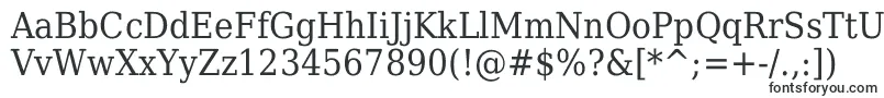 フォントDejavu Serif Condensed – ウェブサイトのフォント