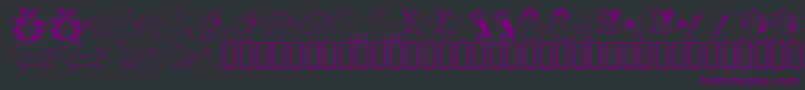 More about KrLilBuddies Font KrLilBuddies Font – Purple Fonts on Black Background