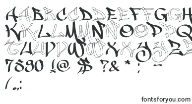 Malice20120225 font – oriental Fonts