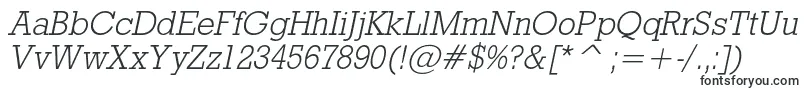 RodeolightcItalic Font – Typography Fonts