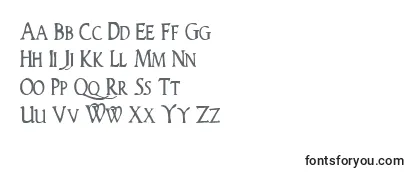 Woodgodcond Font