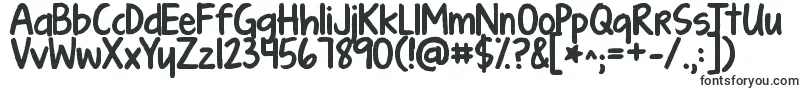Шрифт Kgturningtables – векторные шрифты