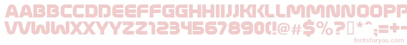MathmosOriginal Font – Pink Fonts on White Background