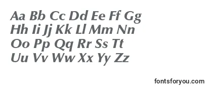 OptimaltstdBlackitalic-fontti