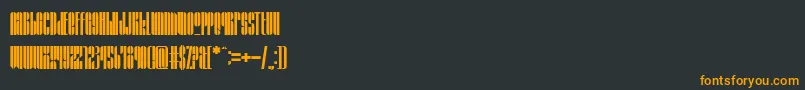 More about GrafikaType4 Font GrafikaType4 Font – Orange Fonts on Black Background
